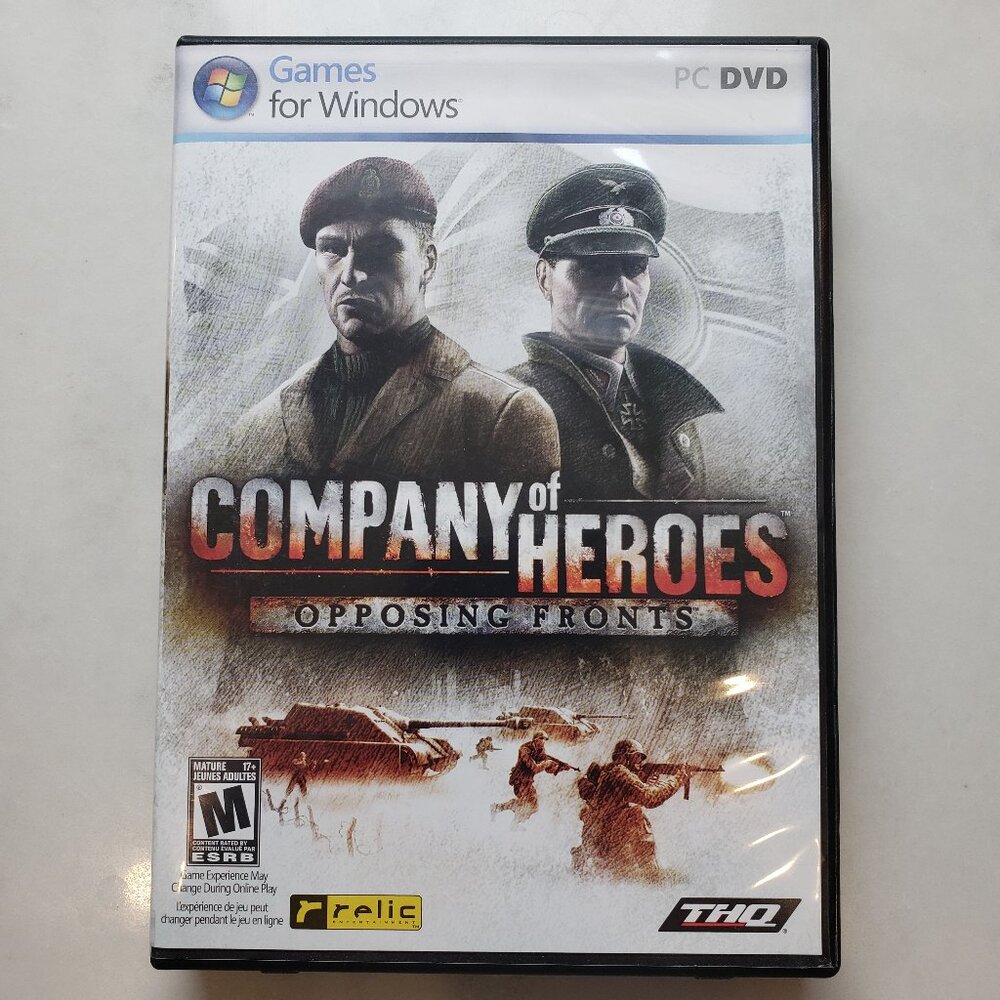 Relic Entertainment Company of Heroes: Opposing Fronts PC Game